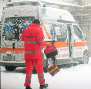 neve ambulanza