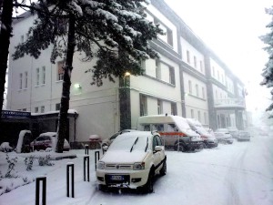 ospedale neve