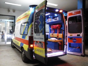 ambulanza aperta