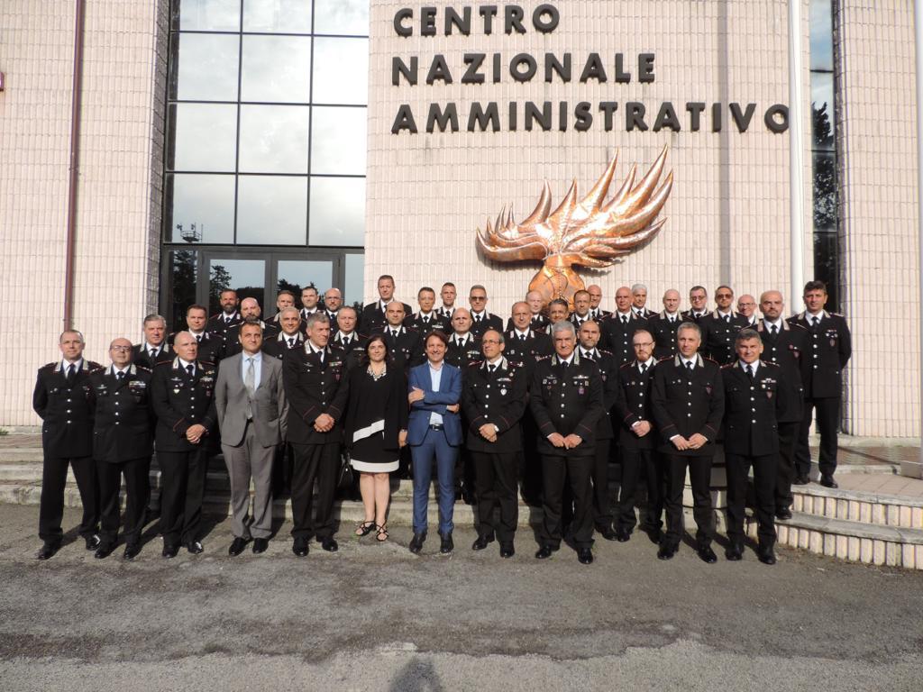 Il presidente dell’Inps visita il Centro Nazionale Amministrativo dell’Arma dei Carabinieri l'Eco